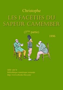 Christophe - Les Facéties du Sapeur Camember (3ème partie) - Bibliothèque numérique romande - Pierre B.