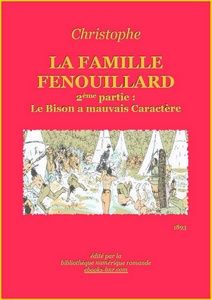 Christophe - La famille Fenouillard 2 - Bibliothèque numérique romande - maquette Laura Barr-Wells