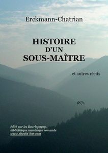 Histoire d'un sous-maître - Erckmann-Chatrian - Bibliothèque numérique romande - photo Hubert L. Vosges dans la brume