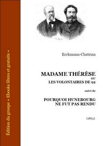 Erckamnn-Chatrian - Madame thérèse - Ebooks Libres et Gratuits