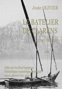 Olivier Juste - Le Batelier de Clarens 1 - Bibliothèque numérique romande - Carte postale anonyme Barque du Léman