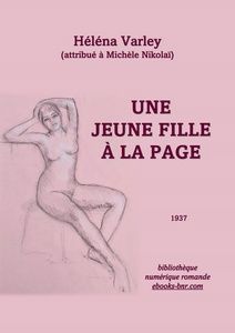 Varlet Héléna (attr. Nikolaï Michèle) - Une Jeune Fille à la page - Bibliothèque numérique romande - esquisse non signée Jean-Claude Stehli