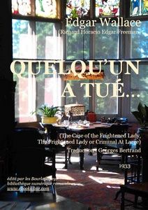 Wallace Edgar – Quelqu’un a tué… - Bibliothèque numérique romande
