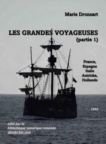 Couverture d'un livre représentant un vieux voilier sur l'océan, intitulé Couverture d'un livre représentant un vieux voilier sur l'océan, intitulé