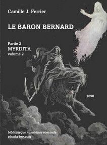La couverture d'un livre, une composition sombre, reprend le détail du tableau La Mort, vision de Saint-Jean (1886) de Gustave Doré et Odysseus Attempting To Embrace His Mother’s Spirit In The Underworld (1901) de Jan Styka la mort chevauchant un cheval dans les nuages, avec une figure féminine fantomatique au-dessus. Le texte se lit comme suit : 