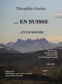 Couverture de livre avec un fond de paysage montagneux. Le titre est Couverture de livre avec un fond de paysage montagneux. Le titre est
