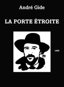 Couverture en noir et blanc du roman d'André Gide 