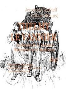 Illustration d'un homme tirant une charrette chargée tandis qu'une femme marche à ses côtés. Le texte au-dessus de l'image indique « Theimy Le Vannier », ainsi que les noms des auteurs et des illustrateurs. Illustration d'un homme tirant une charrette chargée tandis qu'une femme marche à ses côtés. Le texte au-dessus de l'image indique « Theimy Le Vannier », ainsi que les noms des auteurs et des illustrateurs.