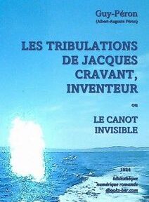 Couverture de livre avec fond bleu océan et ciel. Titre : 