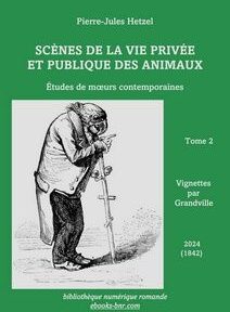 Illustration d'un singe en tenue humaine examinant un insecte à la loupe, sur la couverture d'un livre intitulé Illustration d'un singe en tenue humaine examinant un insecte à la loupe, sur la couverture d'un livre intitulé