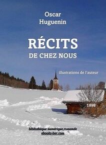 Couverture du livre représentant un paysage enneigé avec un clocher d'église en arrière-plan. Le titre est Couverture du livre représentant un paysage enneigé avec un clocher d'église en arrière-plan. Le titre est