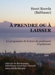 Couverture du livre avec une photo de paysage de montagnes et d'un lac au crépuscule. Texte : 