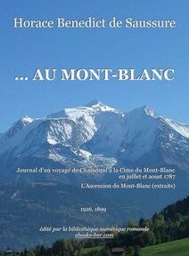 Une couverture de magazine avec une montagne enneigée. Une couverture de magazine avec une montagne enneigée.