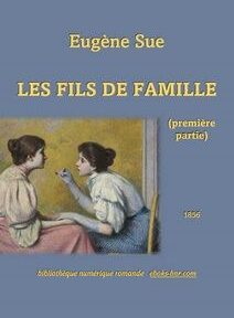 Couverture du livre d'Eugène Sue Couverture du livre d'Eugène Sue