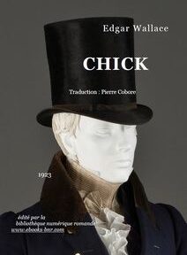 Couverture de livre représentant un mannequin habillé en tenue d'époque avec un haut-de-forme. Titre : Couverture de livre représentant un mannequin habillé en tenue d'époque avec un haut-de-forme. Titre :